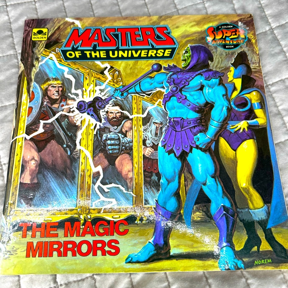 Masters of the Universe The Magic Mirrors (1985) Golden Super Adventure He-Man
